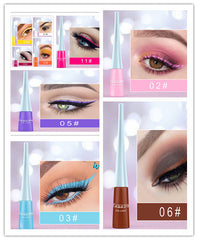 Color eyeliner pen cos waterproof and not blooming