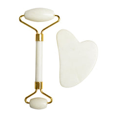 Jade Roller Heart-shaped Scraping Board Facial Facial Beauty Device