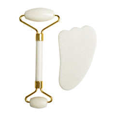 Jade Roller Heart-shaped Scraping Board Facial Facial Beauty Device