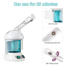 Facial Steamer Face Care Skin Relax Moisturizer Beauty Face Spa Device