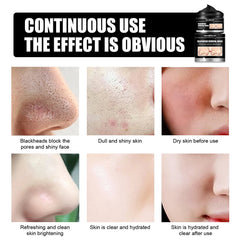 Bamboo Blackhead Removal Face Mask Oil-Control Charcoal Black Peel Off Face Mask