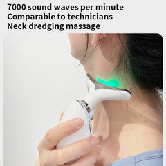 Neck Face Beauty Device Colorful LED Photon Therapy Skin Tighten Reduce