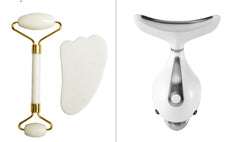 Jade Roller Heart-shaped Scraping Board Facial Facial Beauty Device
