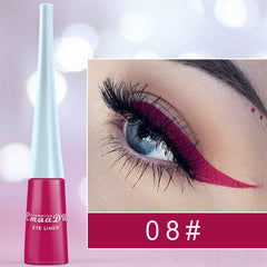 Color eyeliner pen cos waterproof and not blooming