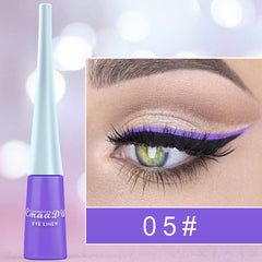 Color eyeliner pen cos waterproof and not blooming