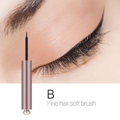 Rose Gold Beginner Liquid Eyeliner Waterproof Quick Dry No Halo Eyeliner