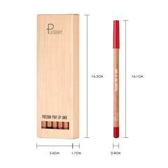 Outline 12-color Lipstick Matte Lip Liner Suit