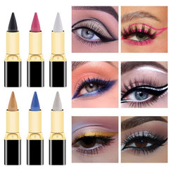 Quick-drying Long-lasting Moisturizing Colorful Natural Waterproof Eyeliner Pencil