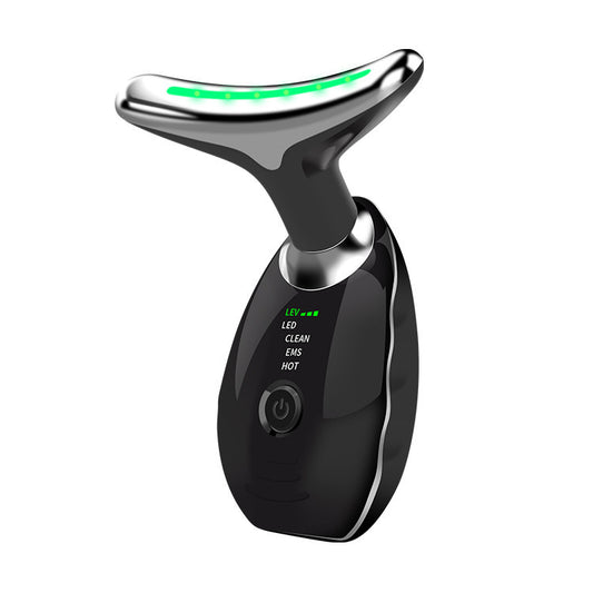 Neck Face Beauty Device Colorful LED Photon Therapy Skin Tighten Reduce