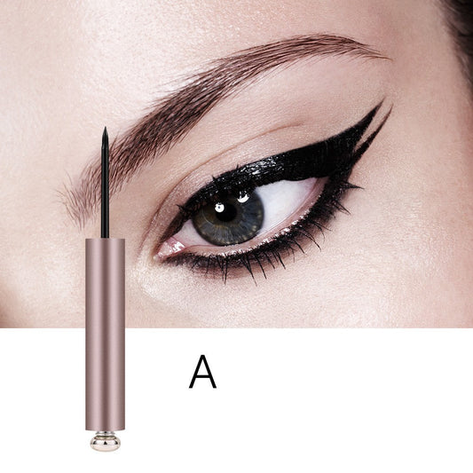 Rose Gold Beginner Liquid Eyeliner Waterproof Quick Dry No Halo Eyeliner