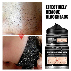 Bamboo Blackhead Removal  Face Mask Oil-Control Charcoal Black Peel Off Face Mask
