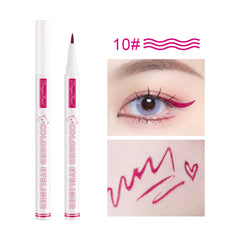 Color Waterproof Eyeliner Liquid Pen Sweat-proof, Non-dizzy And Waterproof