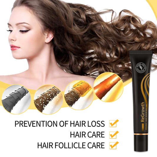 Regrowth Organic Hair Serum Roller Set Hair Care